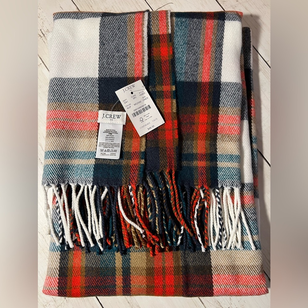J.Crew scarf-beautiful colors-new